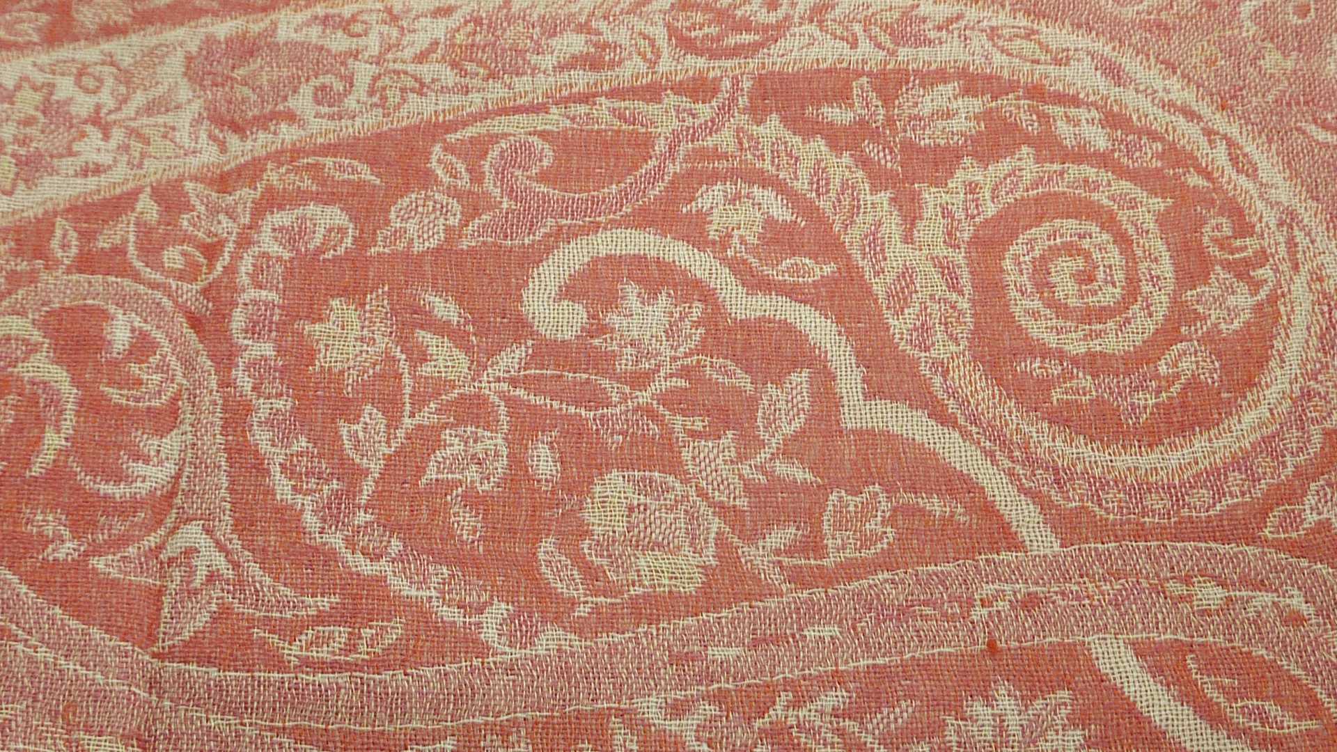 Muffler Scarf 5863 in Fine Pashmina Wool Heritage Range by Pashmina & Silk