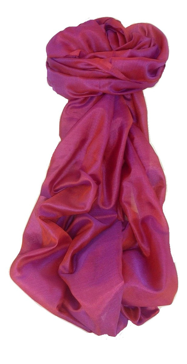 Varanasi 100% Silk Long Scarf Heritage Range Devarman 3 by Pashmina & Silk