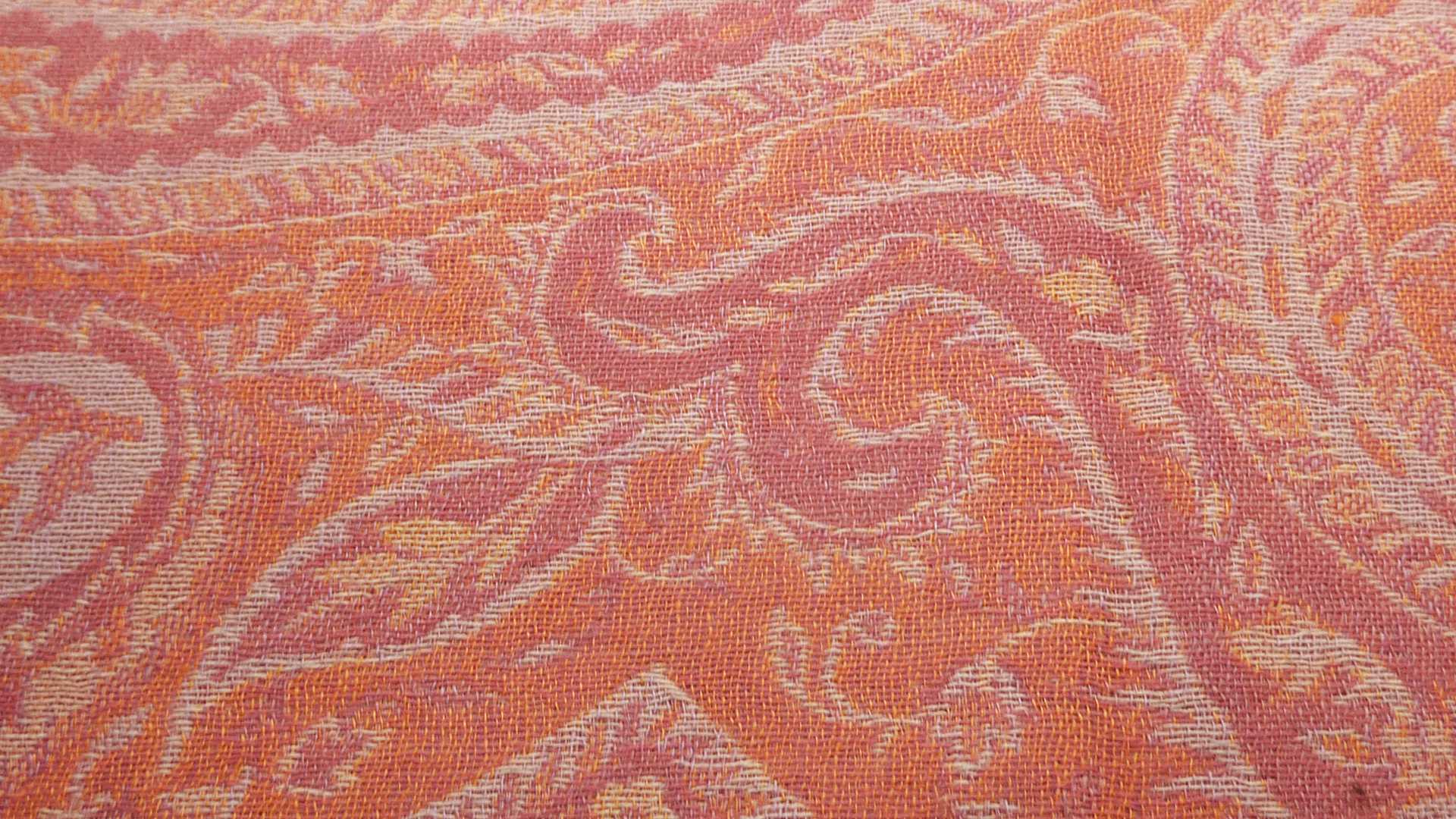 Muffler Scarf 7393 in Fine Pashmina Wool Heritage Range by Pashmina & Silk