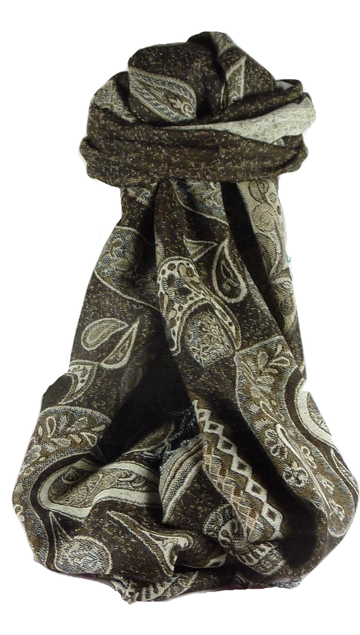 Für Männer Muffler Tuch 9089 Fein Pashmina Wolle von Pashmina & Silk