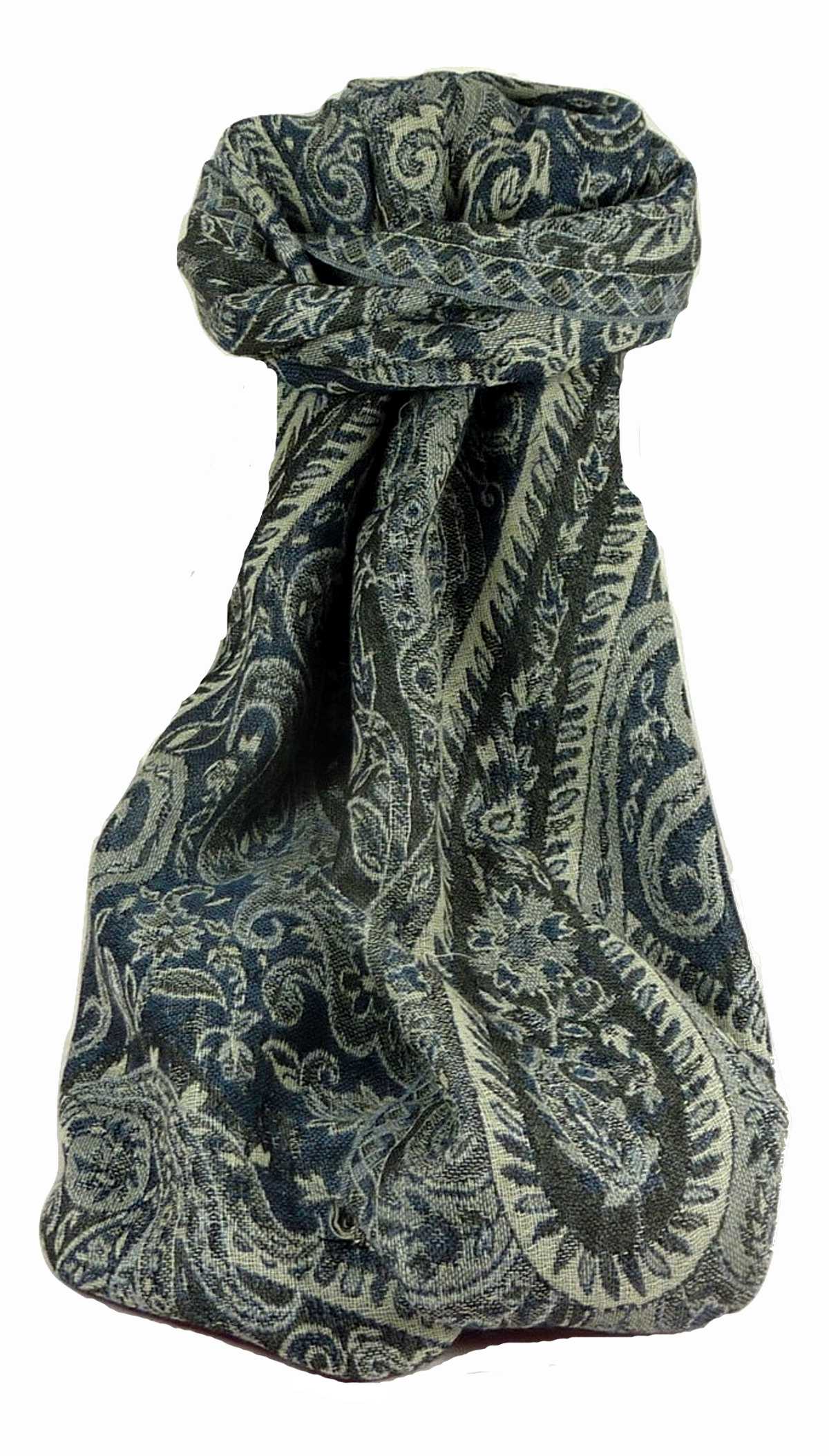 Für Männer Muffler Tuch 9669 Fein Pashmina Wolle von Pashmina & Silk