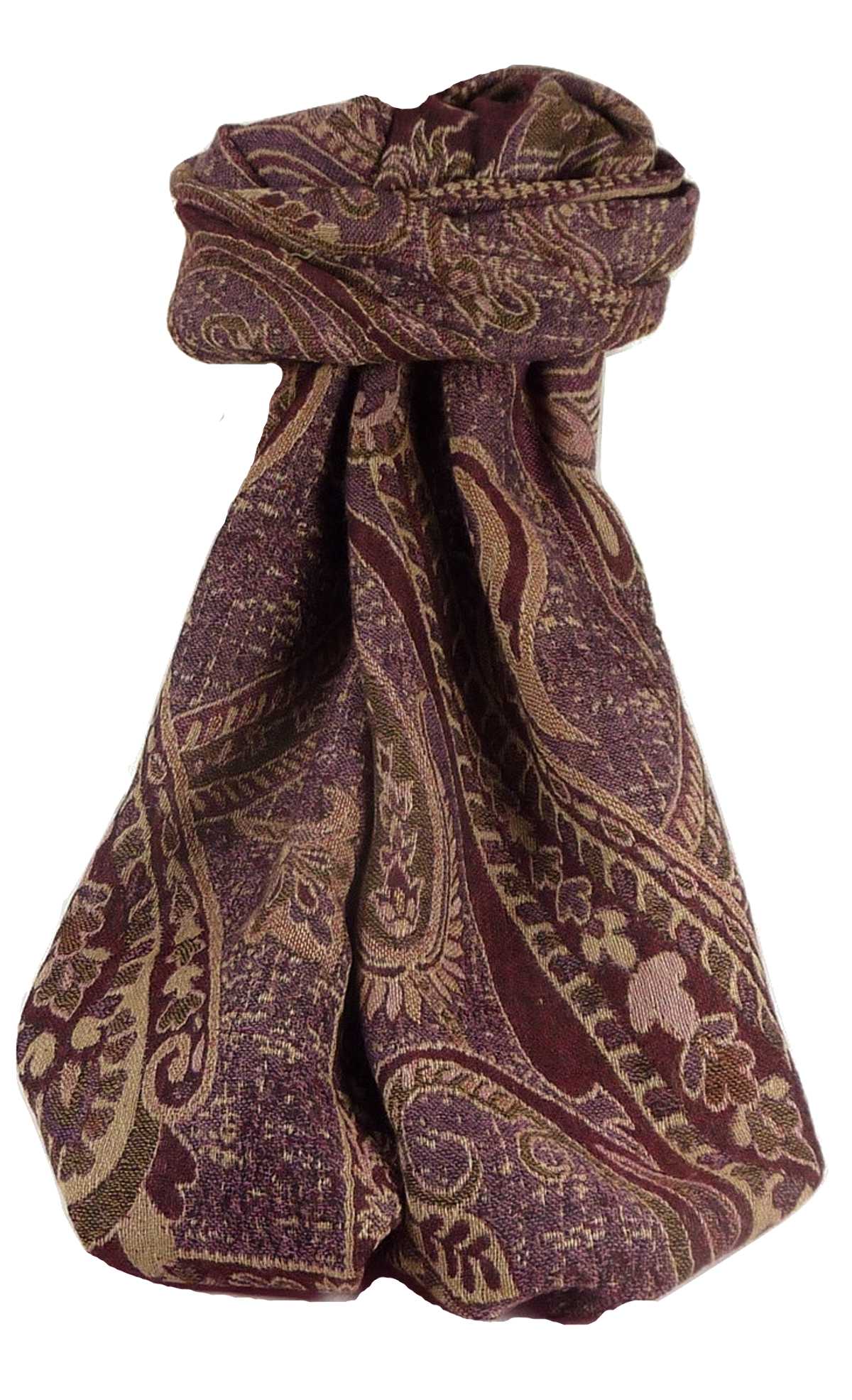 Für Männer Muffler Tuch 9829 Fein Pashmina Wolle von Pashmina & Silk