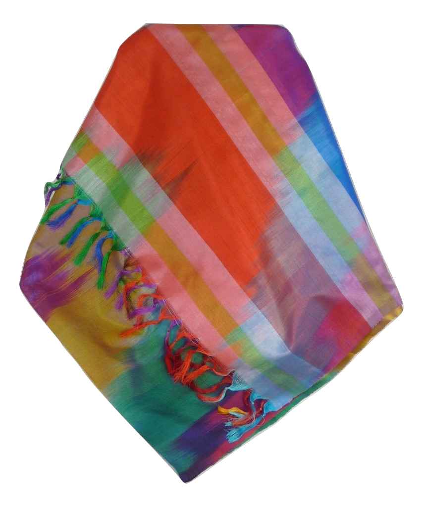 Varanasi Ekal Premium Silk Long Scarf Heritage Persad 9 by Pashmina & Silk