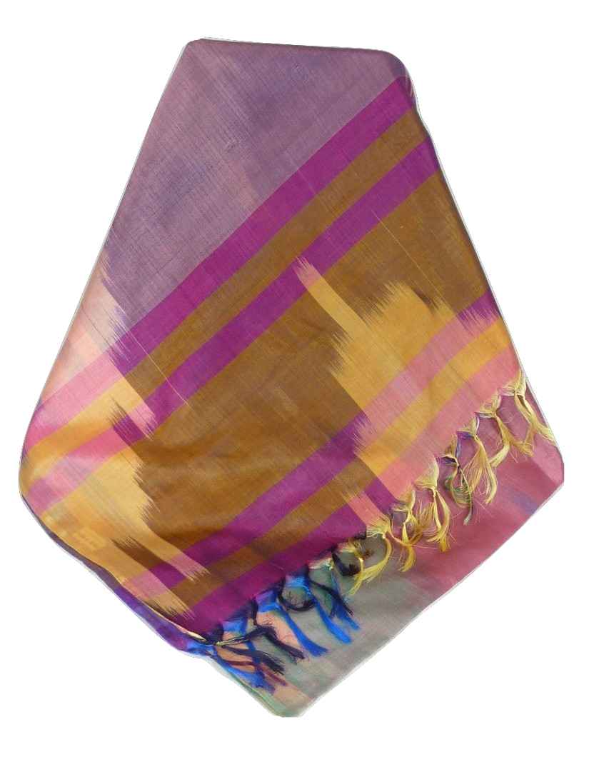 Varanasi Ekal Sciarpa di Seta Heritage Arun 6 da Pashmina & Silk