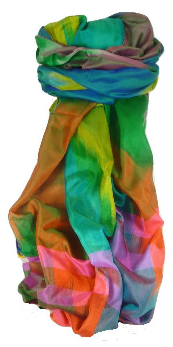Varanasi Ekal Sciarpa di Seta Heritage Arun 8 da Pashmina & Silk