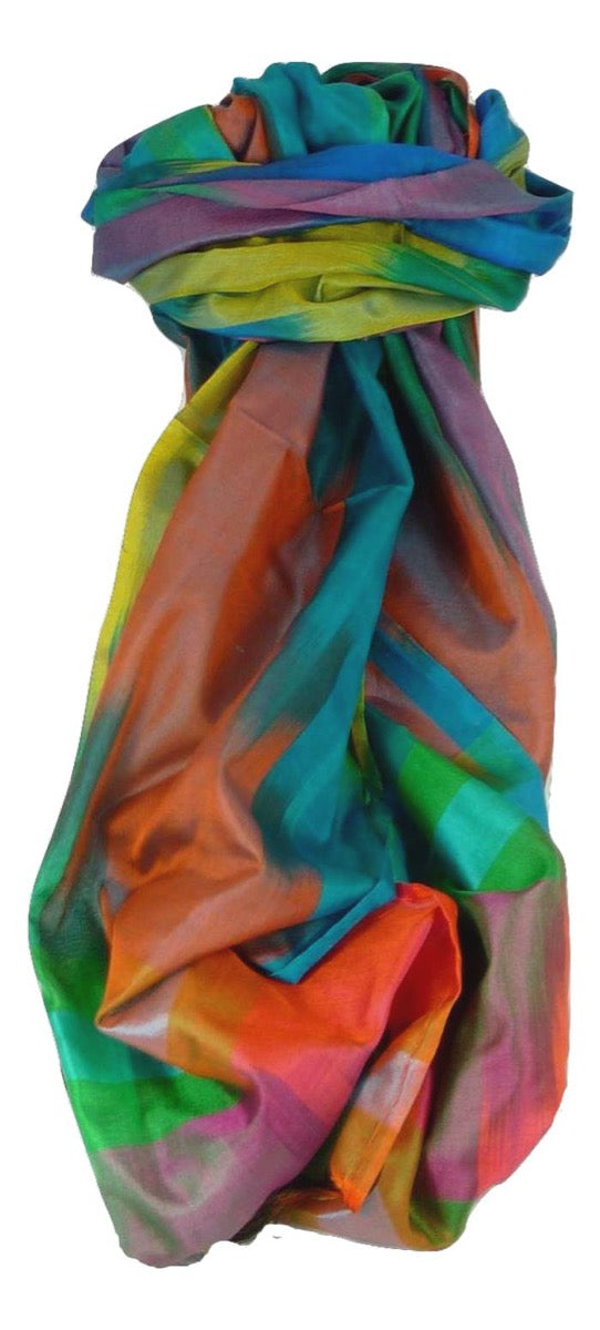 Varanasi Ekal Sciarpa di Seta Heritage Arun 10 da Pashmina & Silk