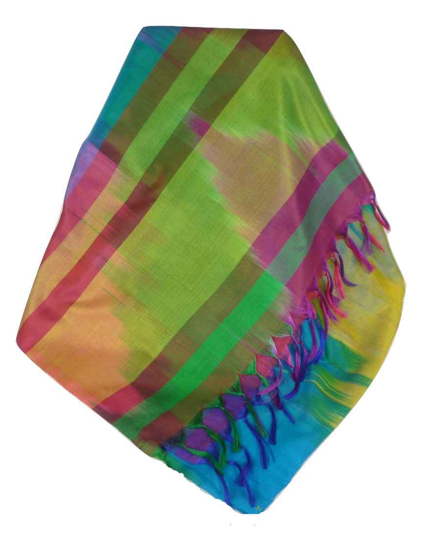 Varanasi Ekal Sciarpa di Seta Heritage Shan 7 da Pashmina & Silk