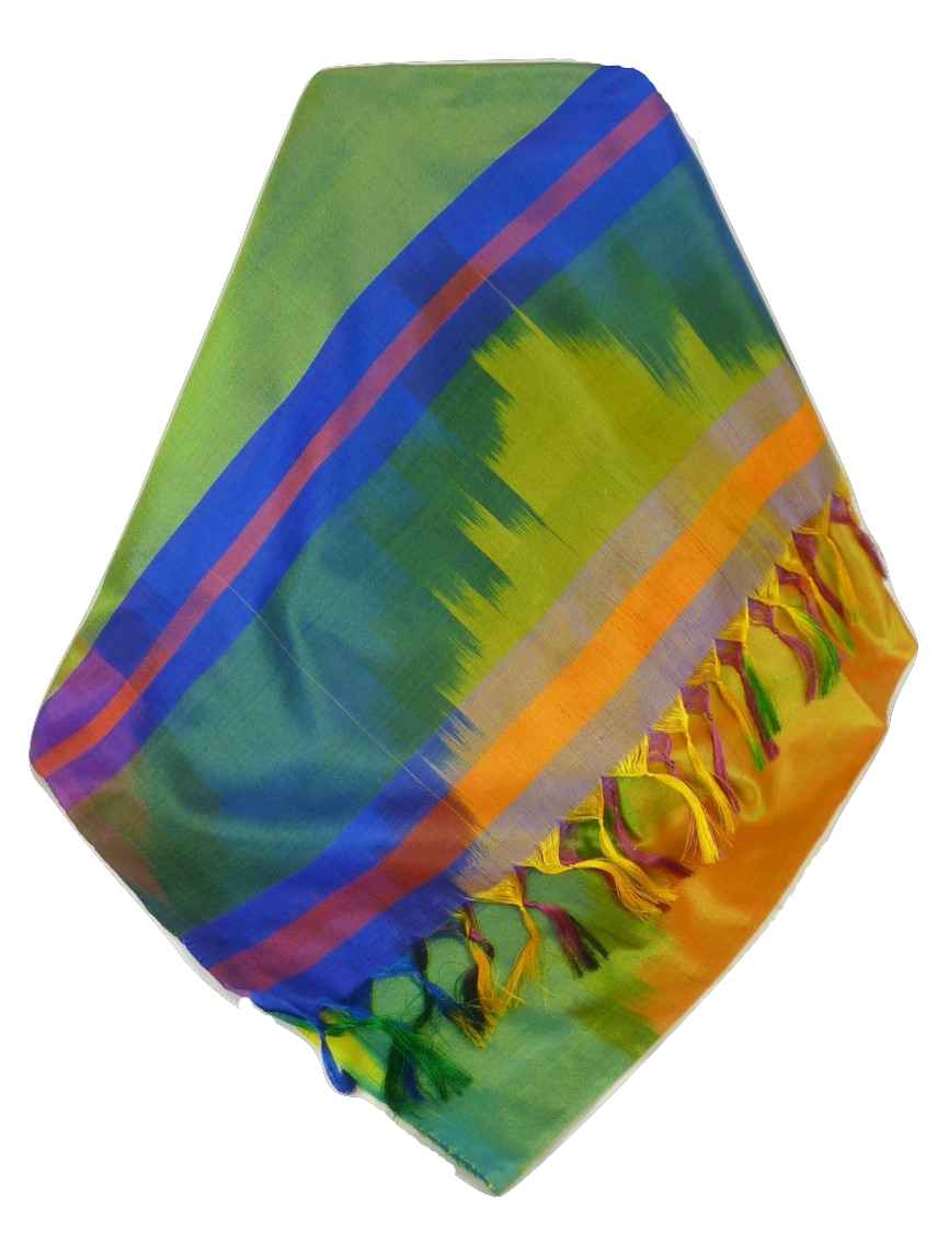Varanasi Premium Silk Long Scarf 1939 GIFT BOX WRAPPED by Pashmina & Silk