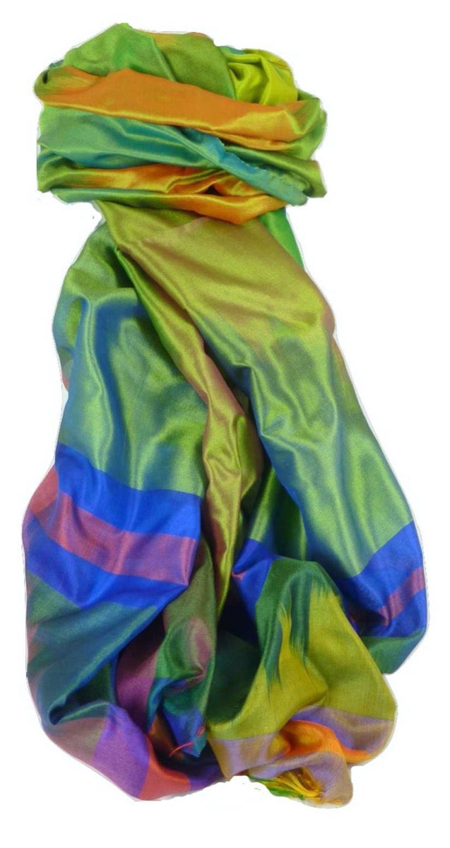 Varanasi Premium Silk Long Scarf 1939 GIFT BOX WRAPPED by Pashmina & Silk