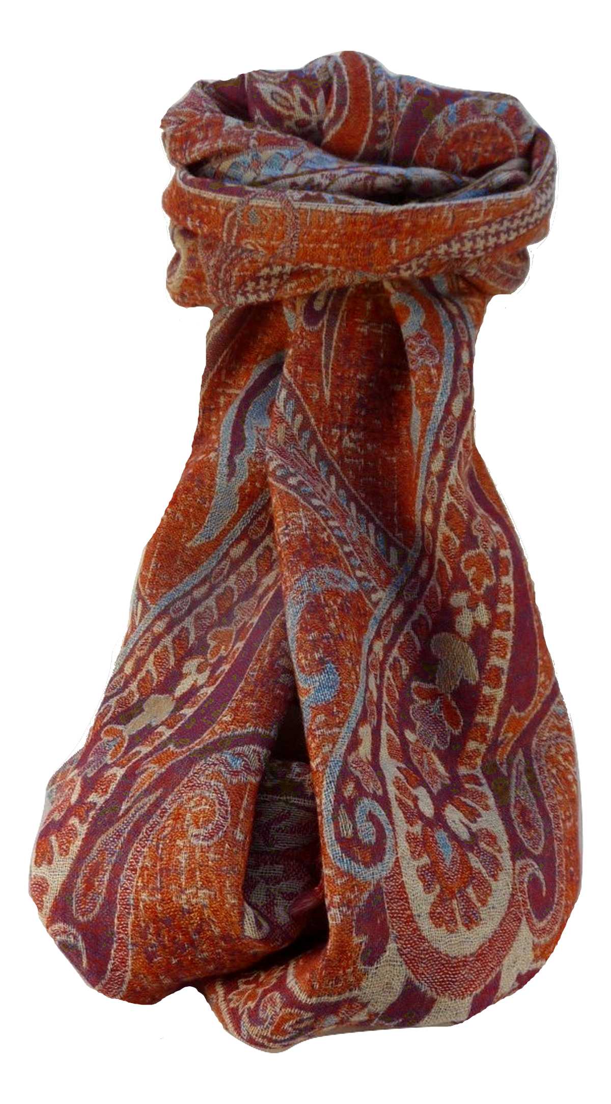 Mens Muffler Scarf 6049 Fine Pashmina Wool by Pashmina & Silk