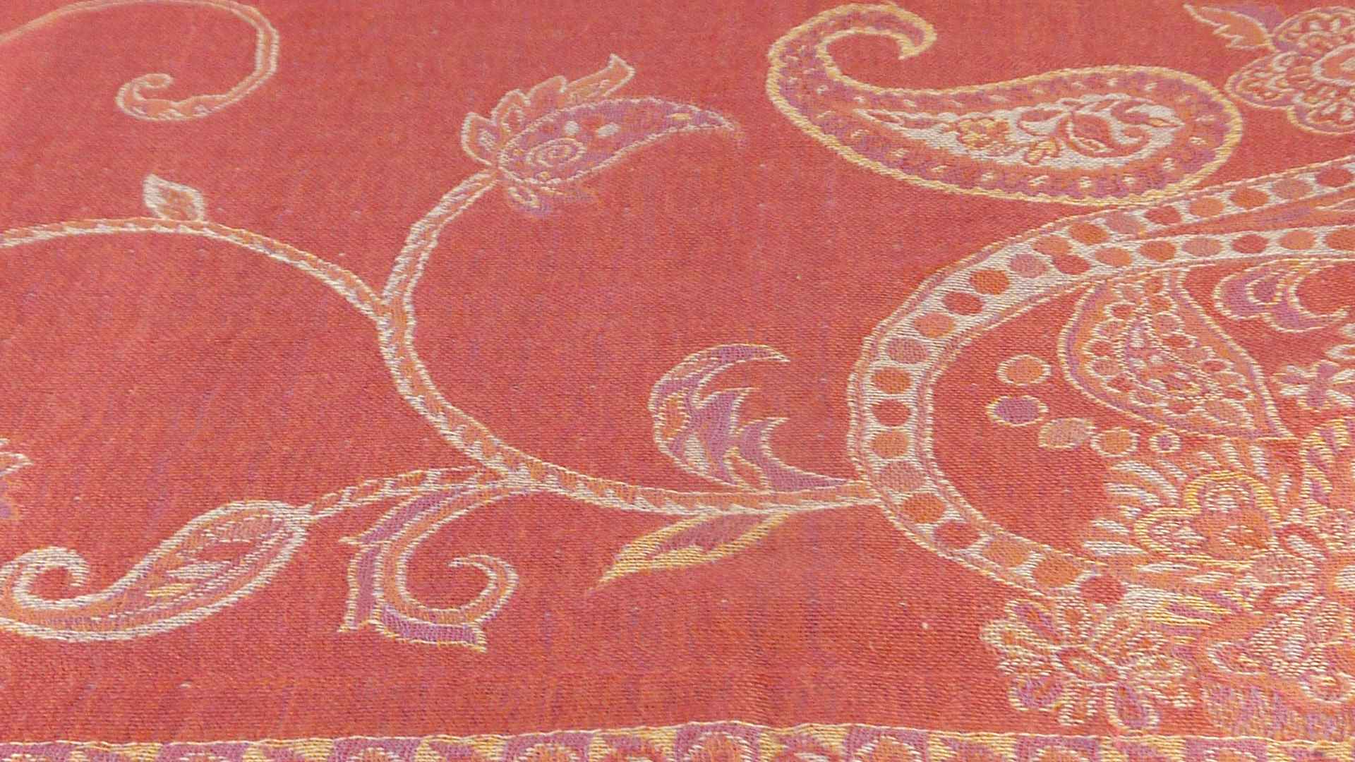 Muffler Scarf 5893 in Fine Pashmina Wool from the Heritage Range by Pashmina & Silk