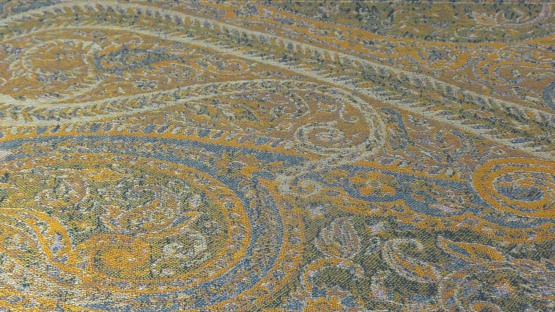 Muffler Scarf 6203 in Fine Pashmina Wool from the Heritage Range by Pashmina & Silk