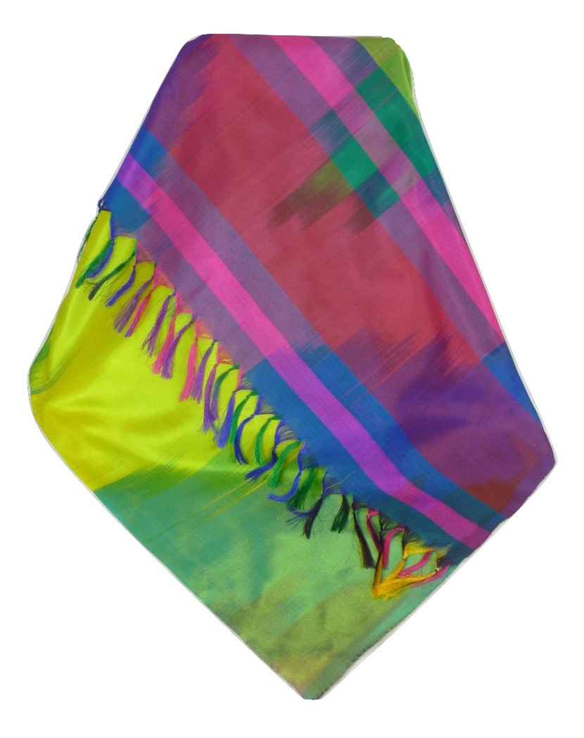 Varanasi Premium Silk Long Scarf 2899 GIFT BOX WRAPPED by Pashmina & Silk