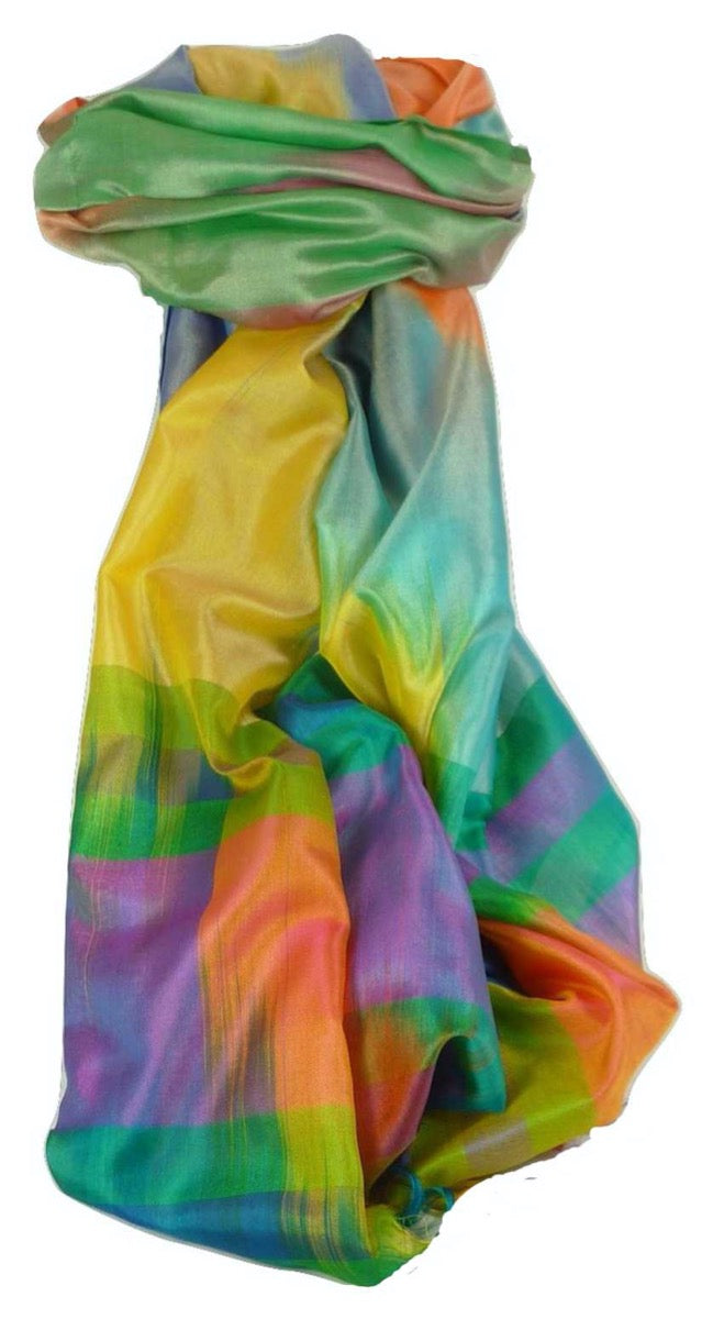 Varanasi Ekal Sciarpa di Seta Heritage Jindal 8 da Pashmina & Silk