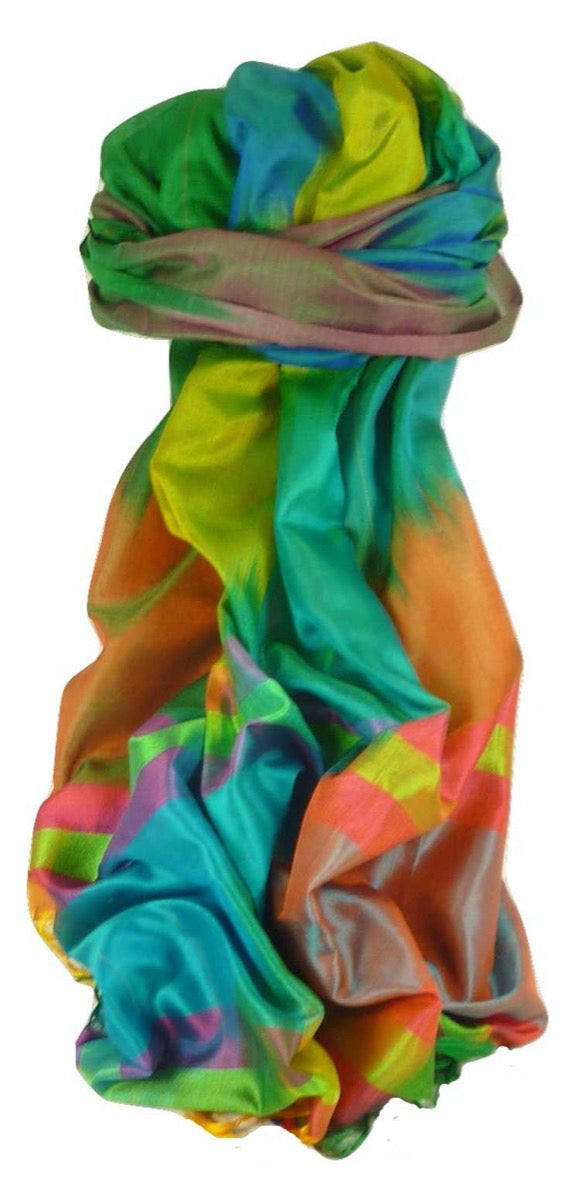 Varanasi Ekal Sciarpa di Seta Heritage Jindal 10 da Pashmina & Silk
