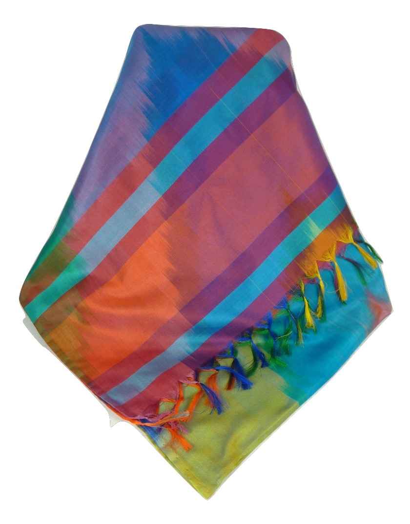 Varanasi Ekal Sciarpa di Seta Heritage Bera 2 da Pashmina & Silk
