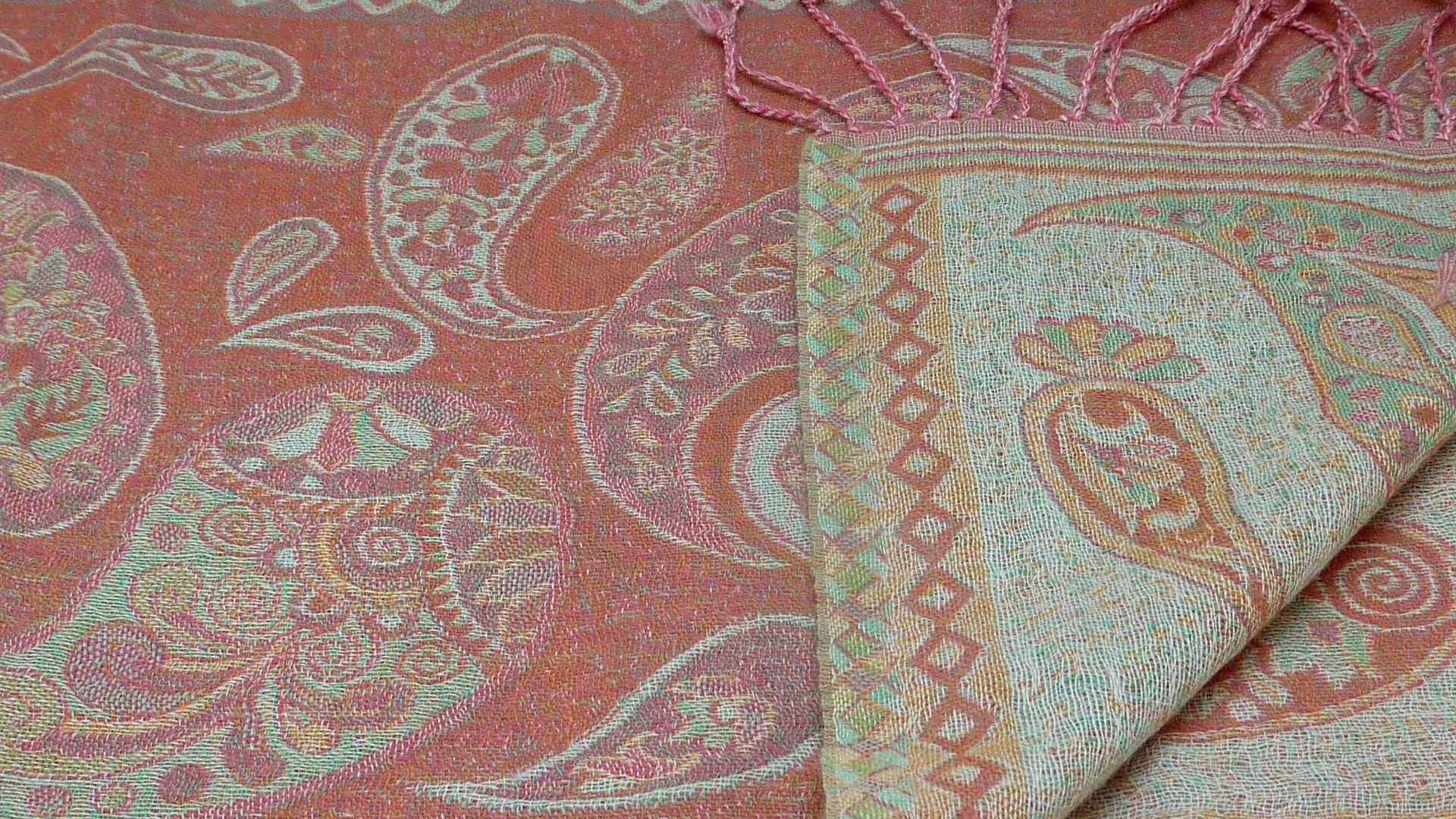 Per Uomo Muffler Sciarpa 0039 Lana Pashmina Fine di Pashmina & Silk