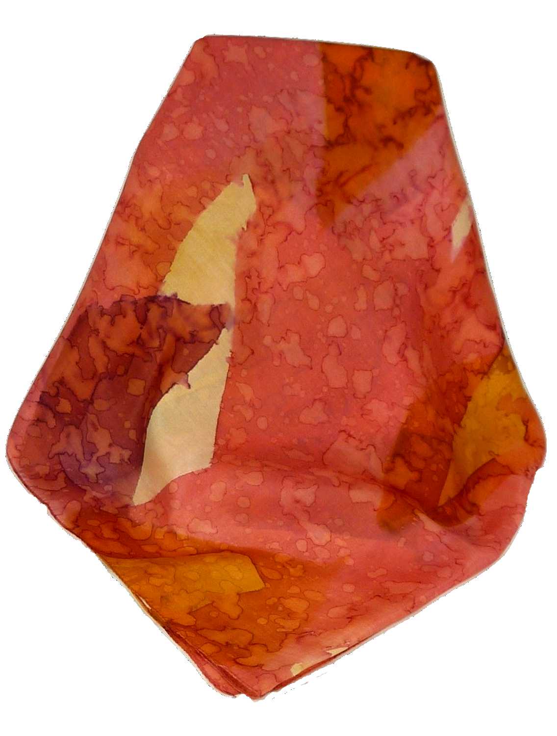 Sciarpa Lunga Classic Seta di Gelso Dipinto a Mano Cherries da Pashmina & Silk