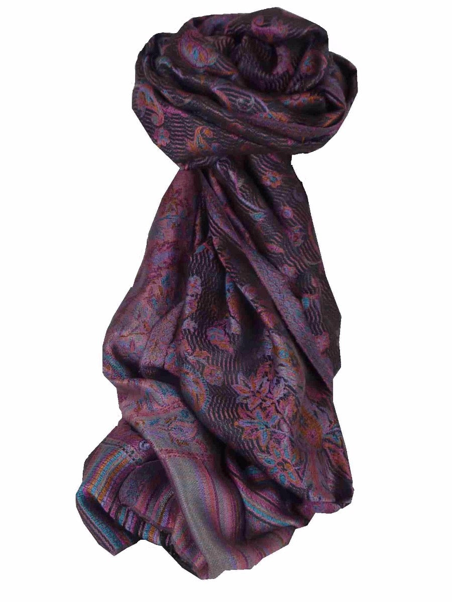 Für Männer Jamawar Stola Premium Seide 7099 von Pashmina & Silk