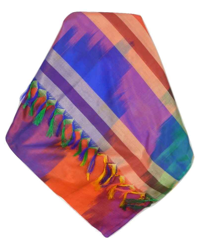 Varanasi Premium Silk Long Scarf 4749 GIFT BOX WRAPPED by Pashmina & Silk