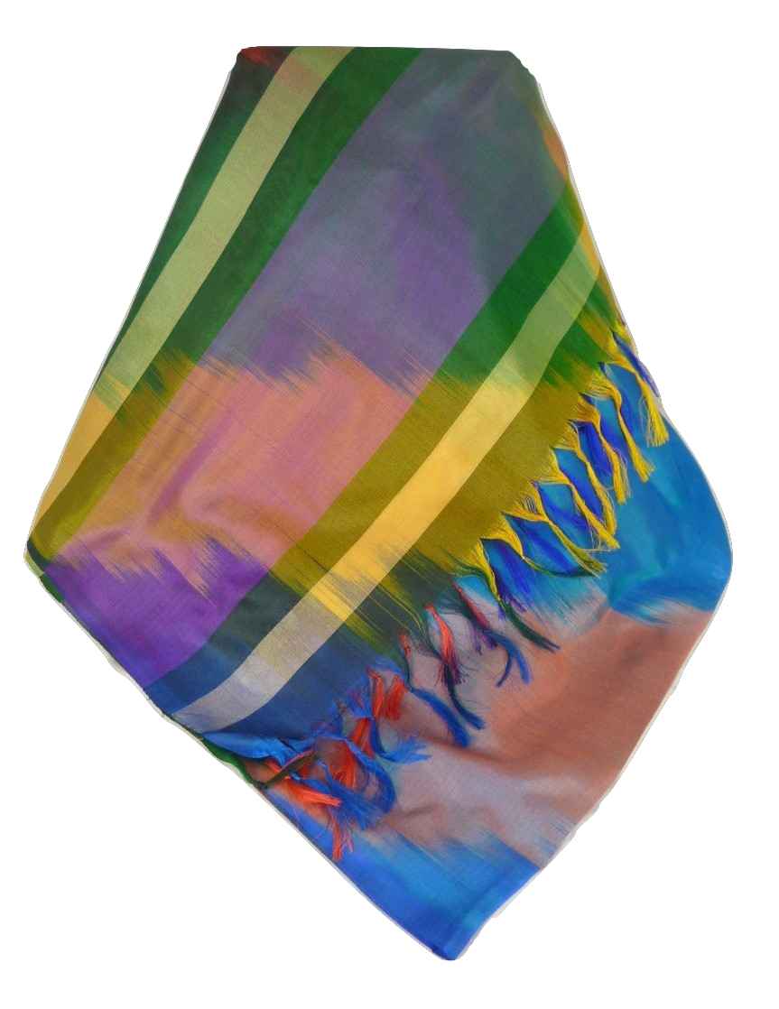 Varanasi Premium Silk Long Scarf 5449 GIFT BOX WRAPPED by Pashmina & Silk