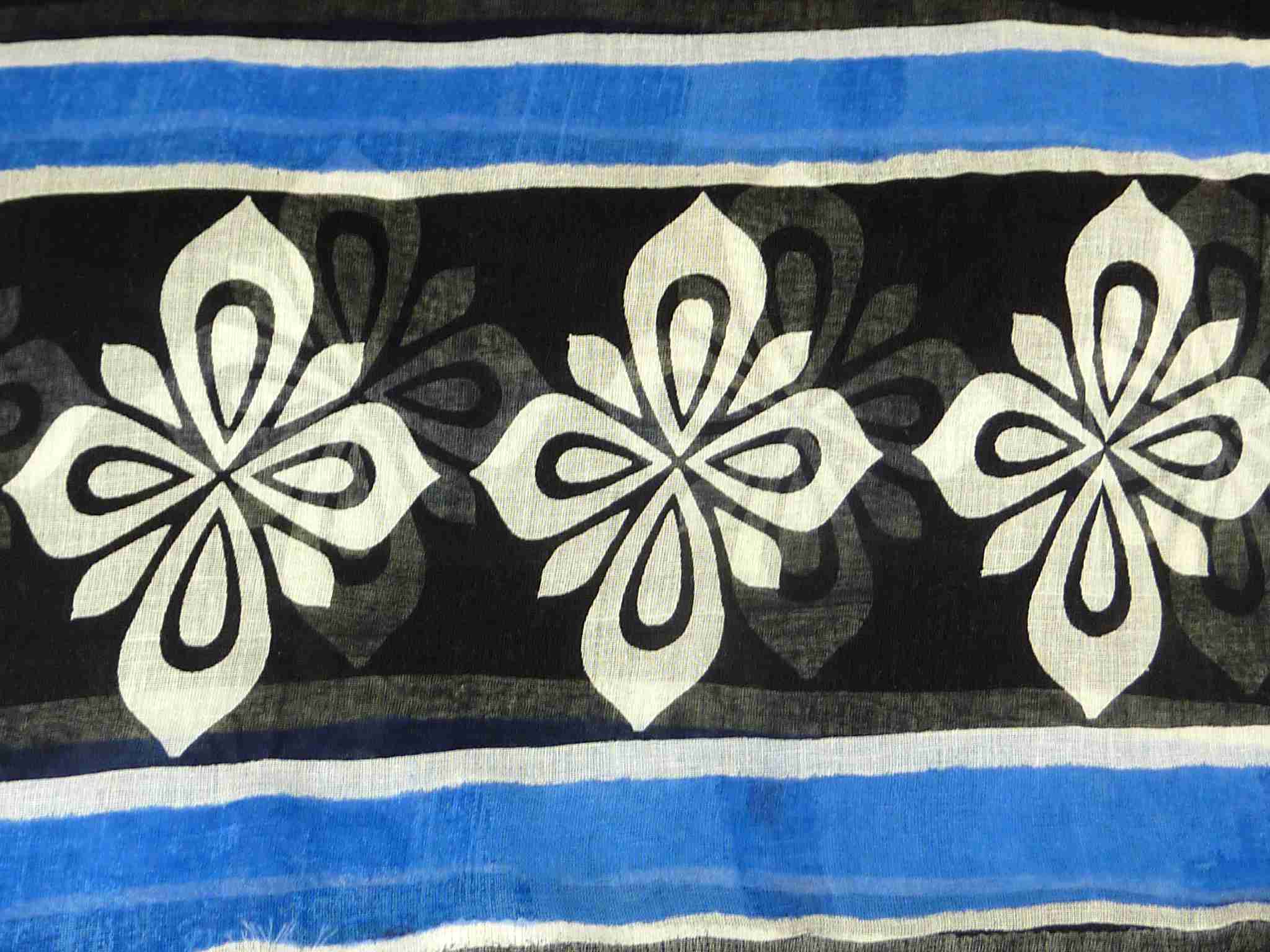 Dupatta Anjuna Sarong Scarf Azure by Pashmina & Silk