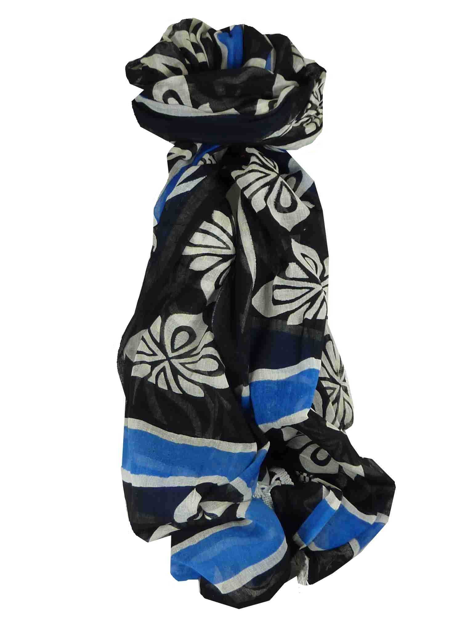 Dupatta Anjuna Sarong Scarf Azure by Pashmina & Silk