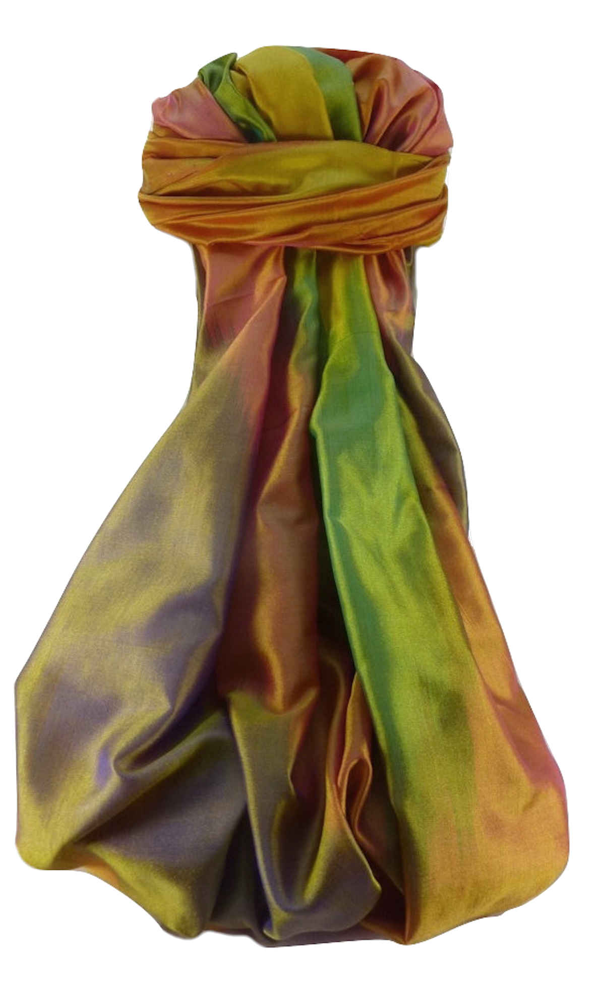Varanasi Ekal Premium Silk Long Scarf Heritage Mangat 8 by Pashmina & Silk