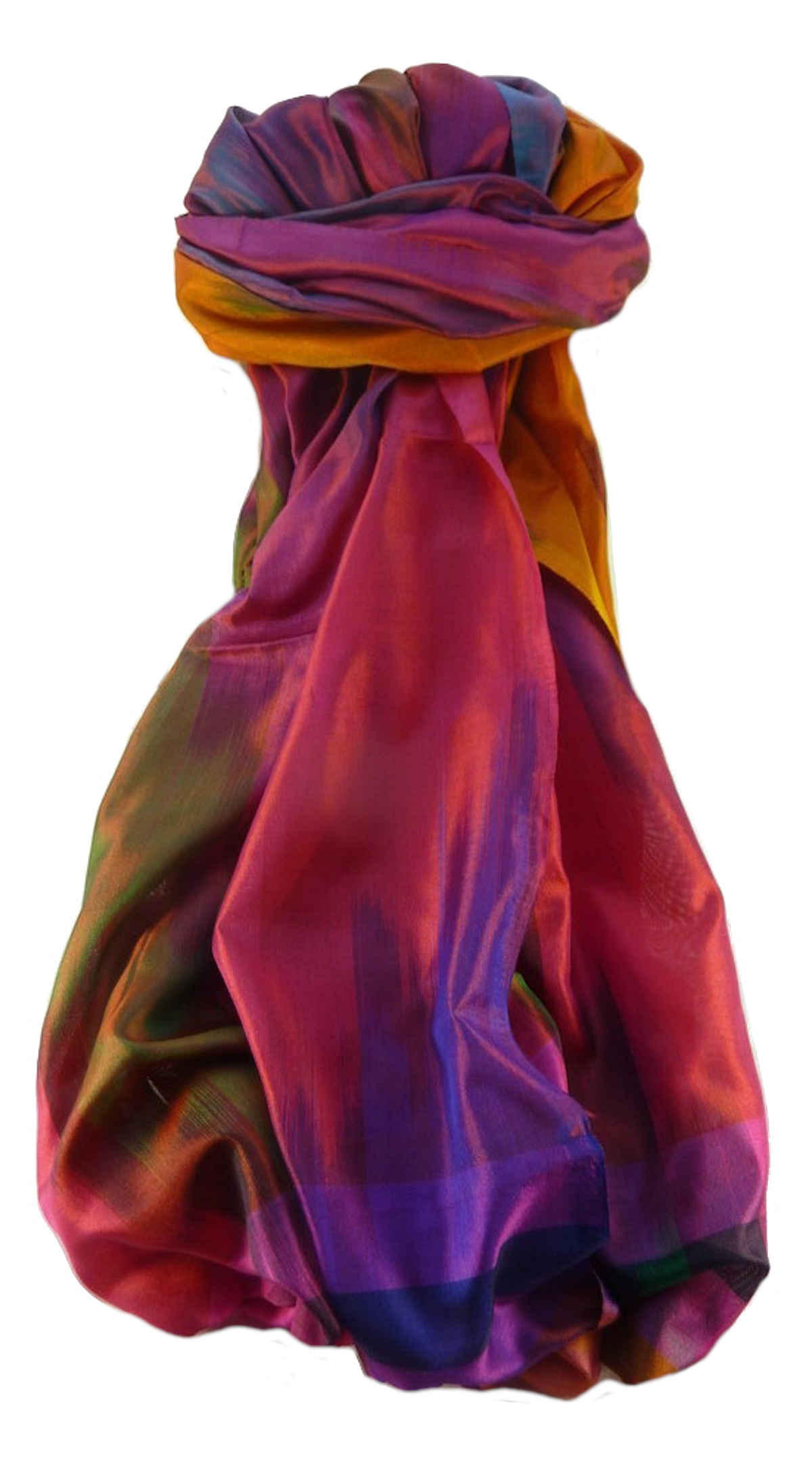 Prime Varanasi Silk Scarf 1569 GIFT BOX WRAPPED by Pashmina & Silk