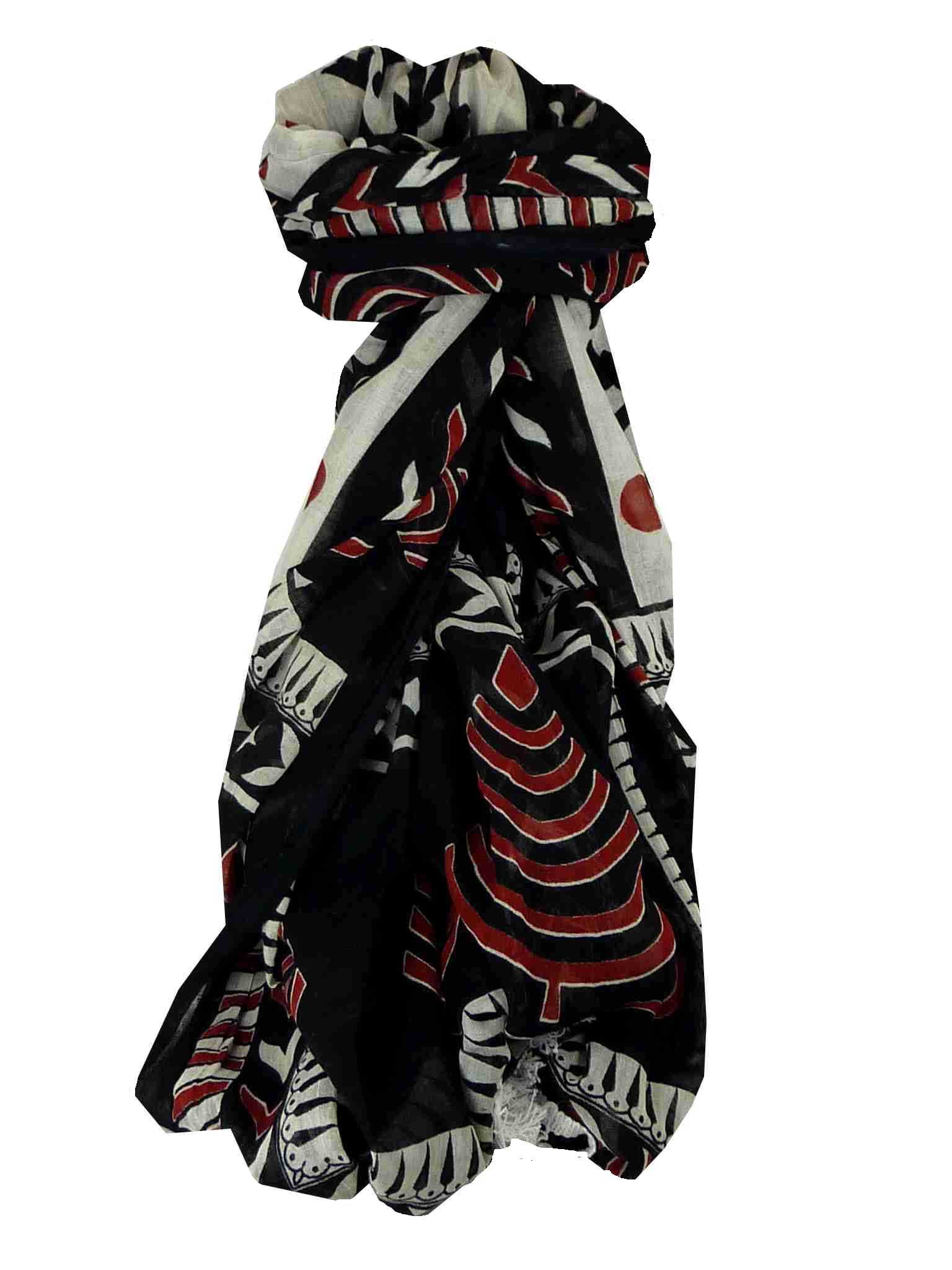 Dupatta Kandolim Sarong Scarf Ruby by Pashmina & Silk