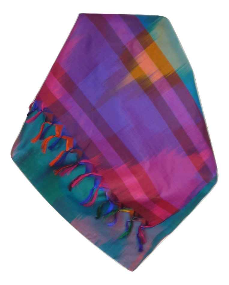 Varanasi Premium Silk Long Scarf 0529 GIFT BOX WRAPPED by Pashmina & Silk