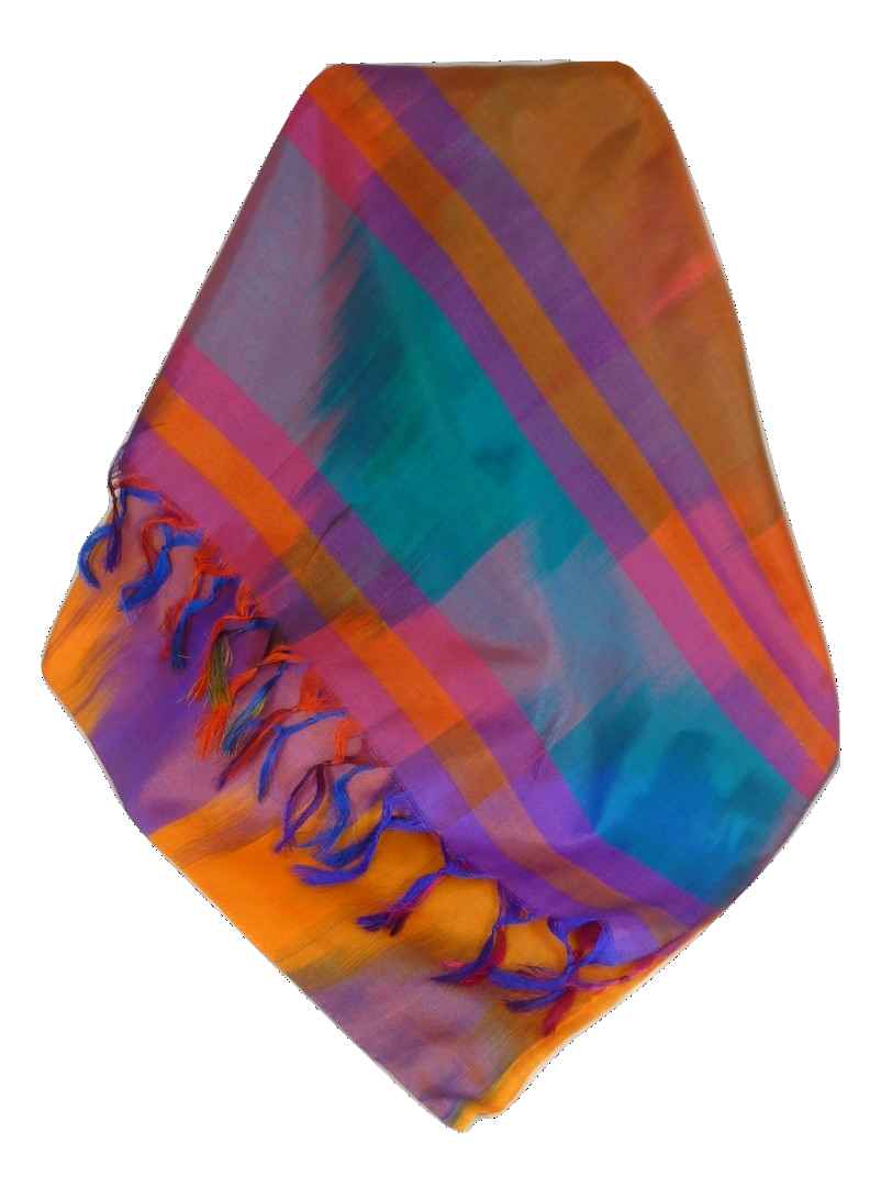 Varanasi Premium Silk Long Scarf 0659 GIFT BOX WRAPPED by Pashmina & Silk
