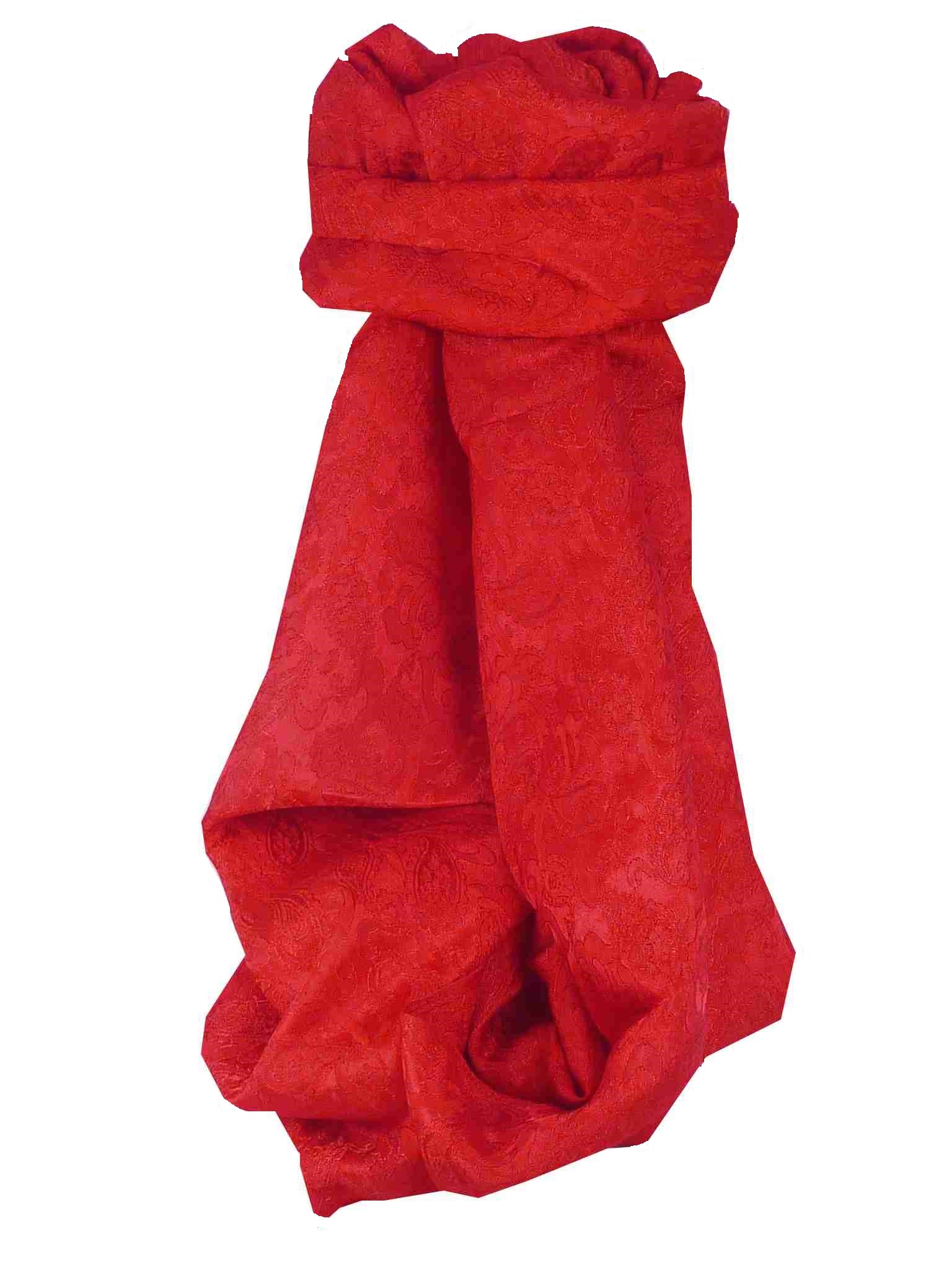 Sciarpa di Seta Reversible Vietnam Hoi-An Vinh Scarlet da Pashmina & Silk