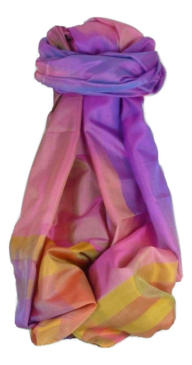 Varanasi Ekal Sciarpa di Seta Heritage Gulati 8 da Pashmina & Silk