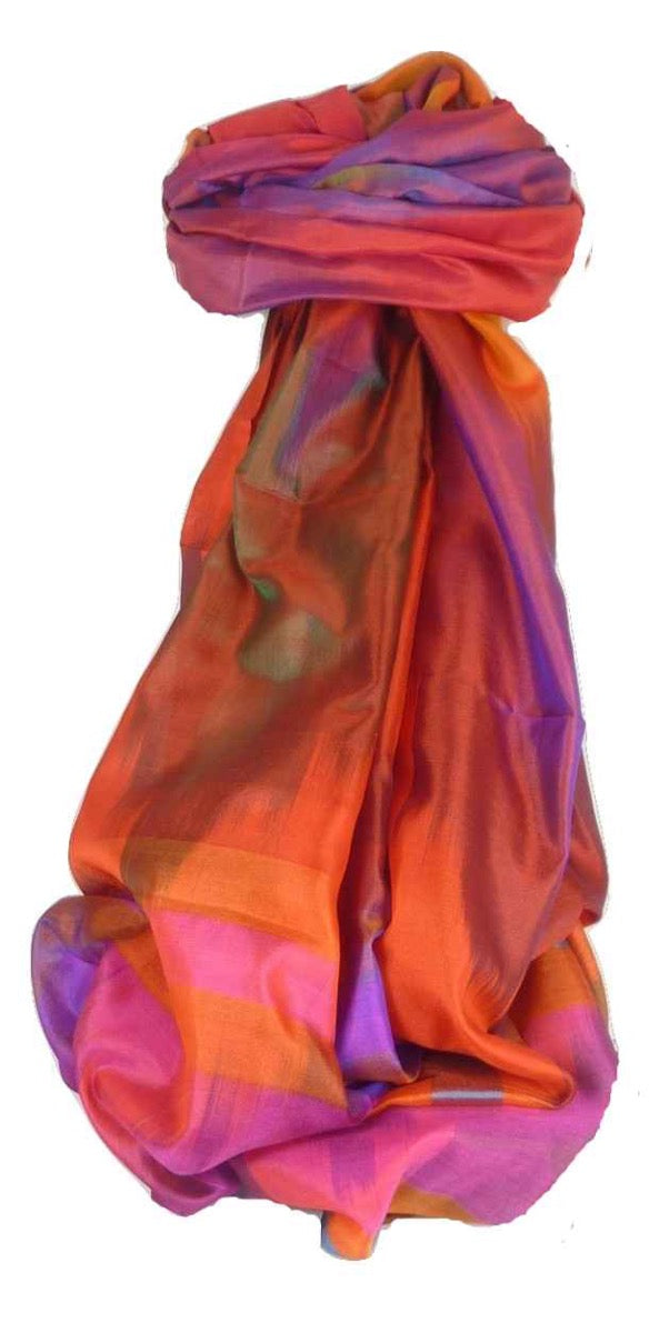 Varanasi Ekal Sciarpa di Seta Heritage Gulati 9 da Pashmina & Silk