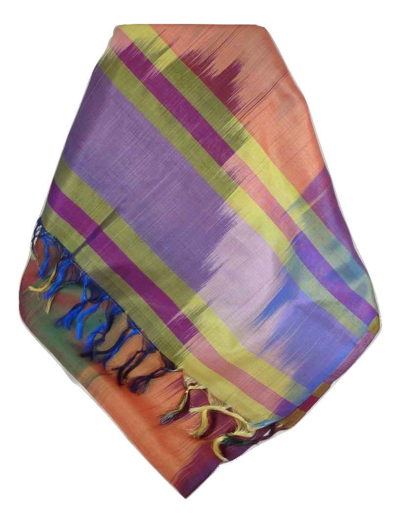 Varanasi Ekal Sciarpa di Seta Heritage Kurian 8 da Pashmina & Silk