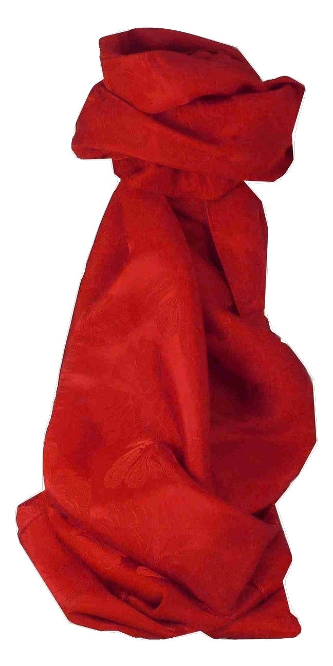 Sciarpa di Seta Reversible Vietnam Hoi-An Yen-Phu Scarlet da Pashmina & Silk