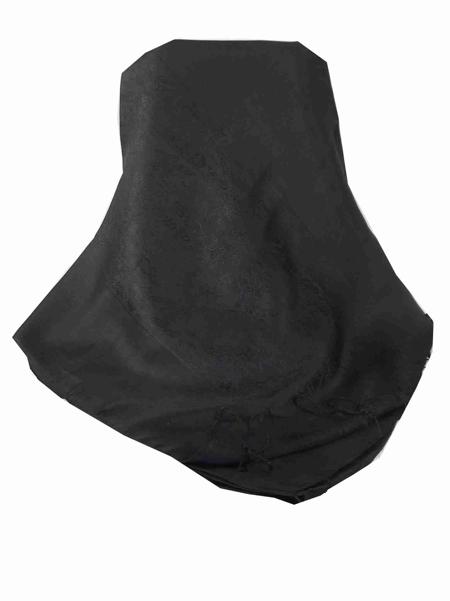 Sciarpa di Seta Reversible Vietnam Hoi-An Ba-Den Black da Pashmina & Silk