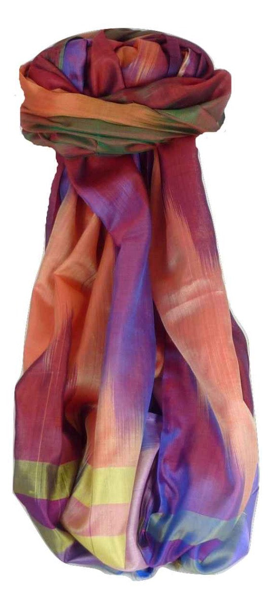 Varanasi Premium Silk Long Scarf 8359 GIFT BOX WRAPPED by Pashmina & Silk
