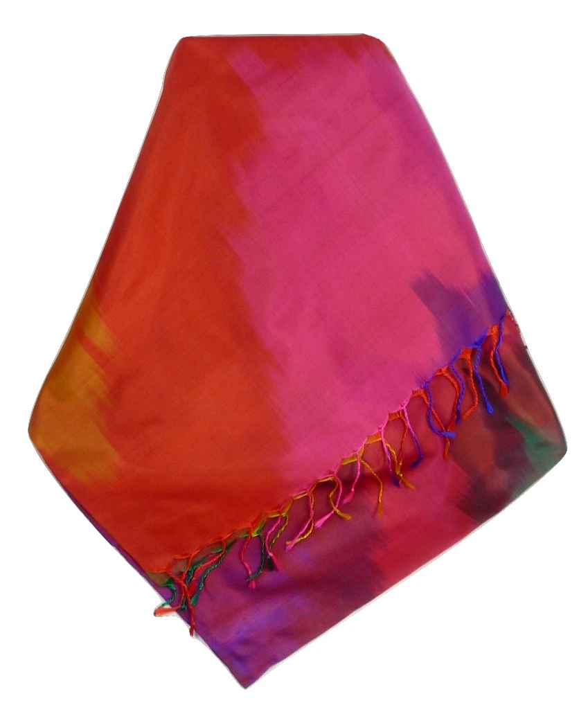 Varanasi Premium Silk Long Scarf 8779 GIFT BOX WRAPPED by Pashmina & Silk