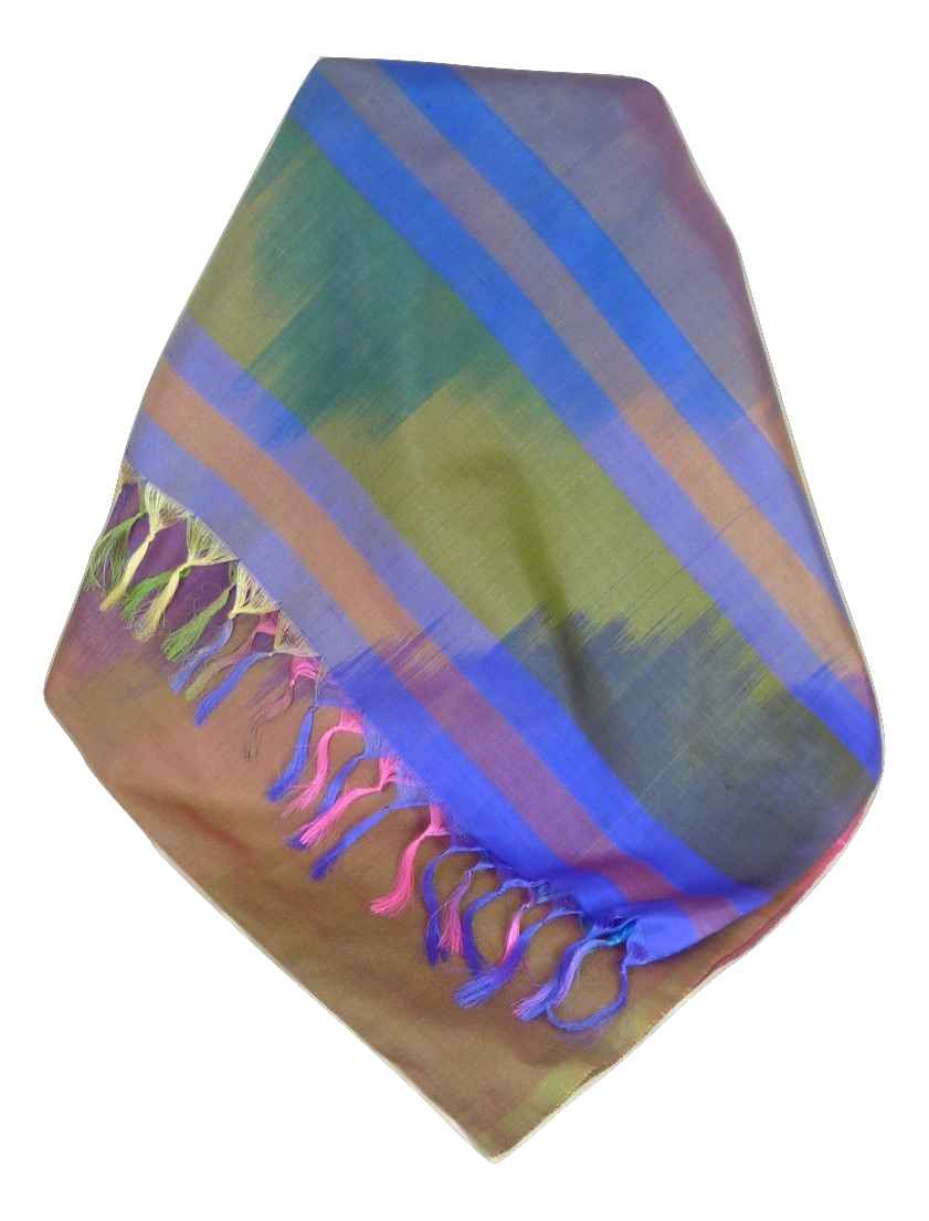 Varanasi Ekal Sciarpa di Seta Heritage Sangla 8 da Pashmina & Silk