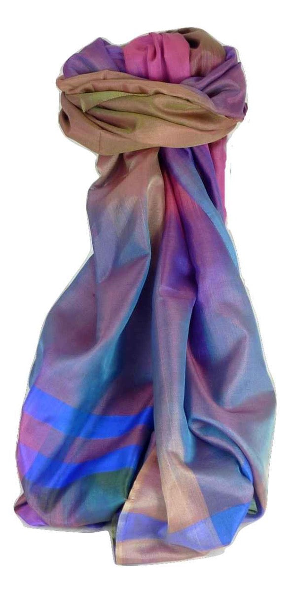 Varanasi Premium Silk Long Scarf 5679 GIFT BOX WRAPPED by Pashmina & Silk
