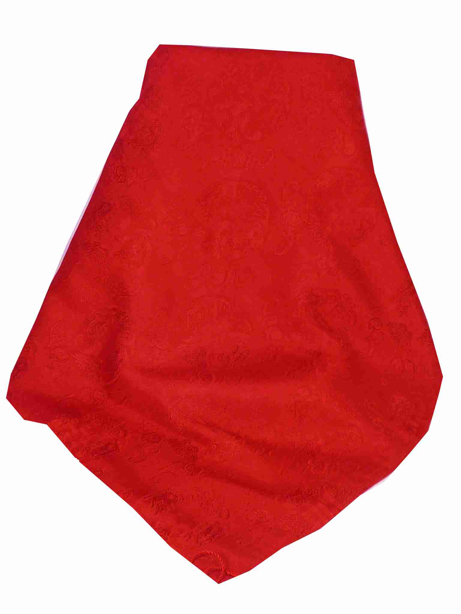 Sciarpa di Seta Reversible Vietnam Hoi-An Vung-Tau Scarlet  da Pashmina & Silk