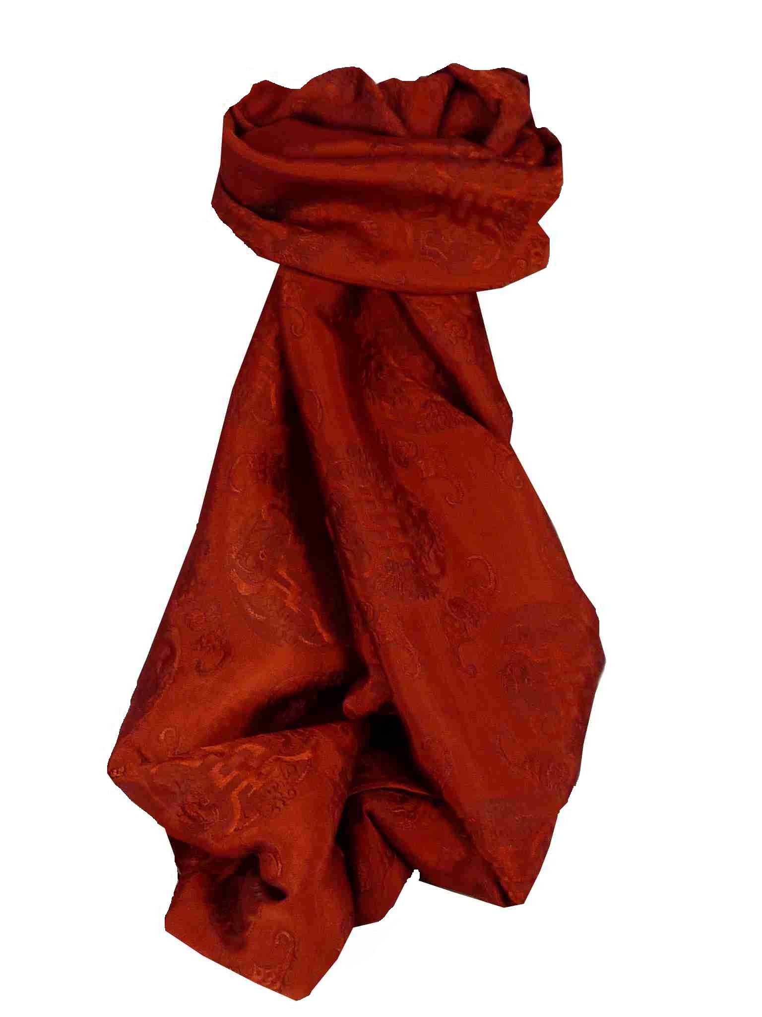 Sciarpa di Seta Reversible Vietnam Hoi-An Vung-Tau Ruby da Pashmina & Silk