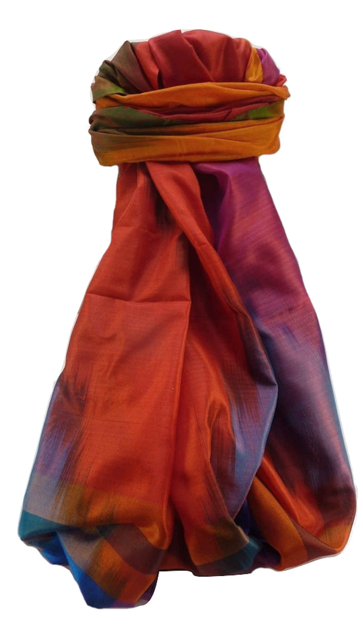 Varanasi Ekal Premium Silk Long Scarf Heritage Saraf 6 by Pashmina & Silk