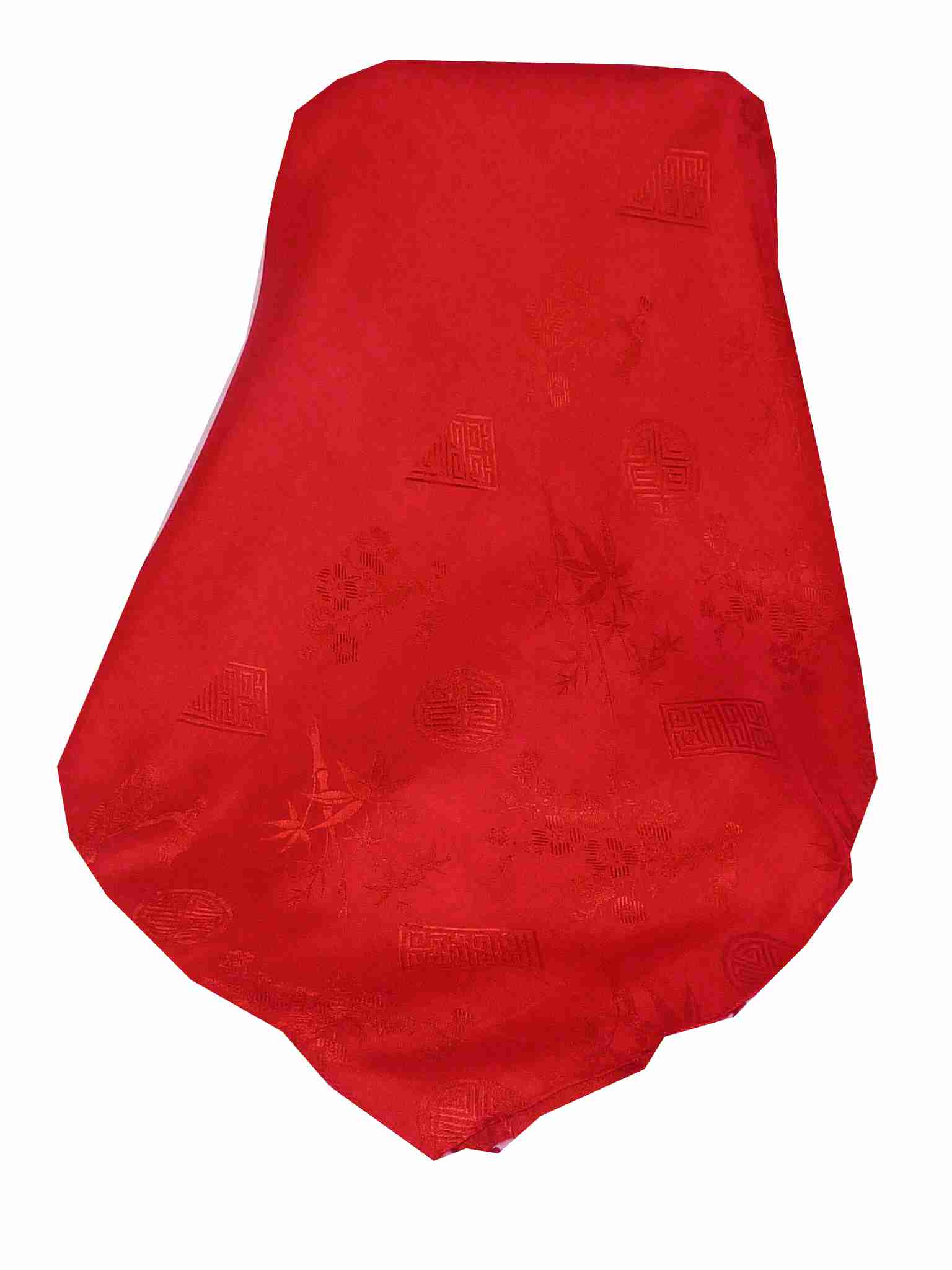 Sciarpa di Seta Reversible Vietnam Hoi-An Tro-Tram Scarlet da Pashmina & Silk