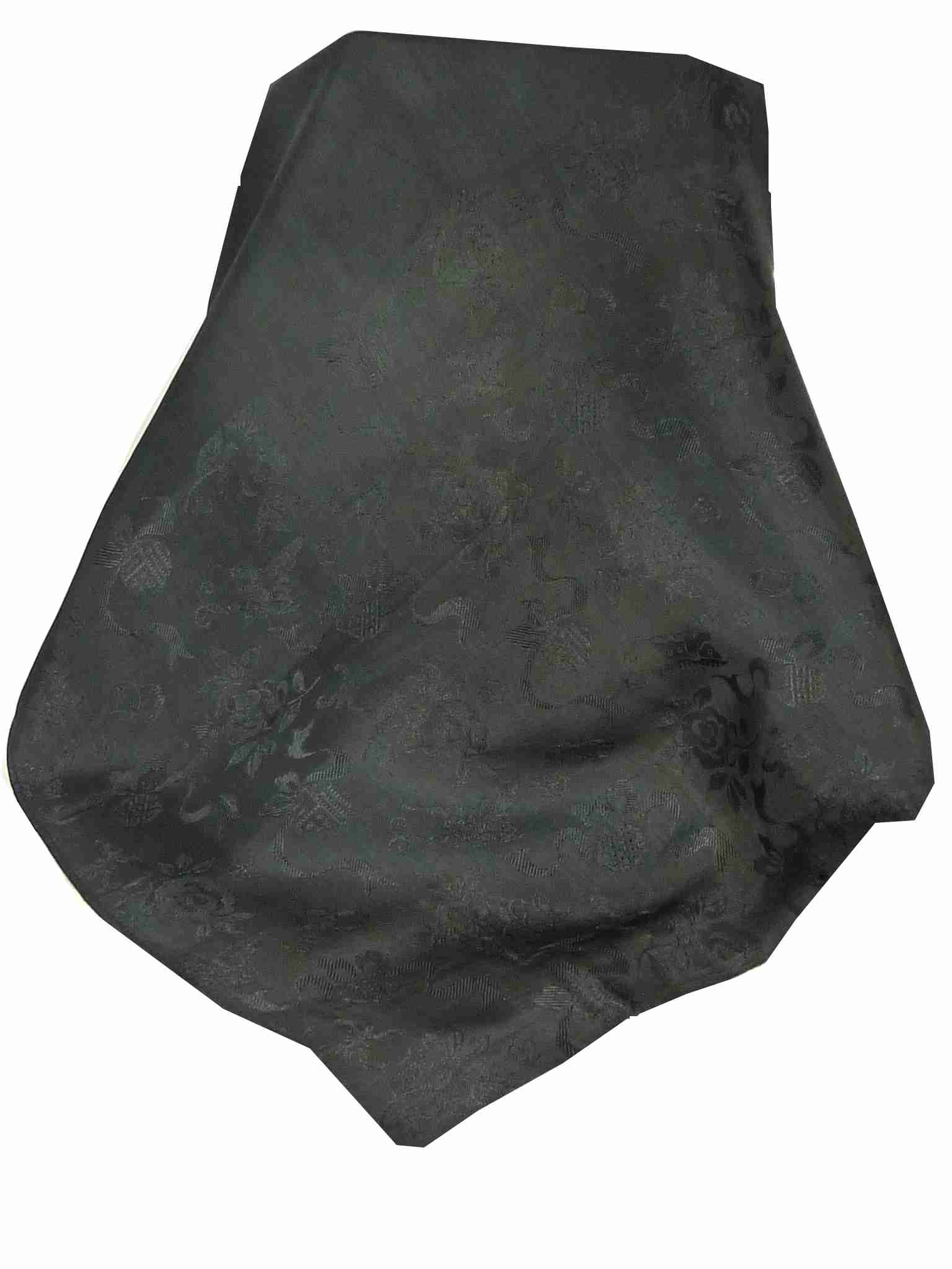 Sciarpa di Seta Reversible Vietnam Hoi-An Dong-Ha Black da Pashmina & Silk