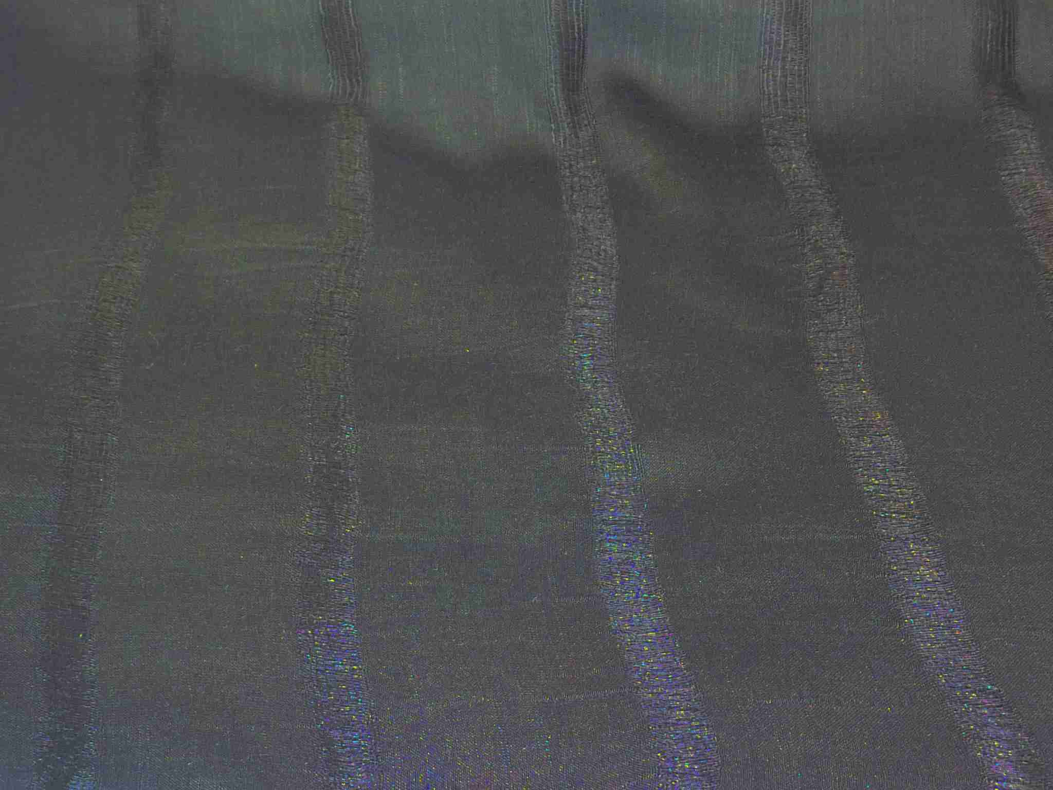 Vietnamese Long Silk Scarf Hue Weave Black by Pashmina & Silk