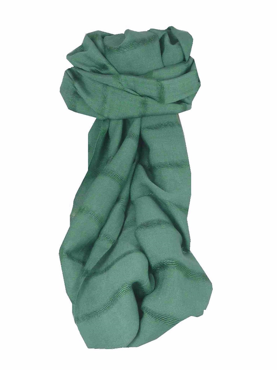 Mens Vietnamese Long Silk Scarf Hue Fern by Pashmina & Silk