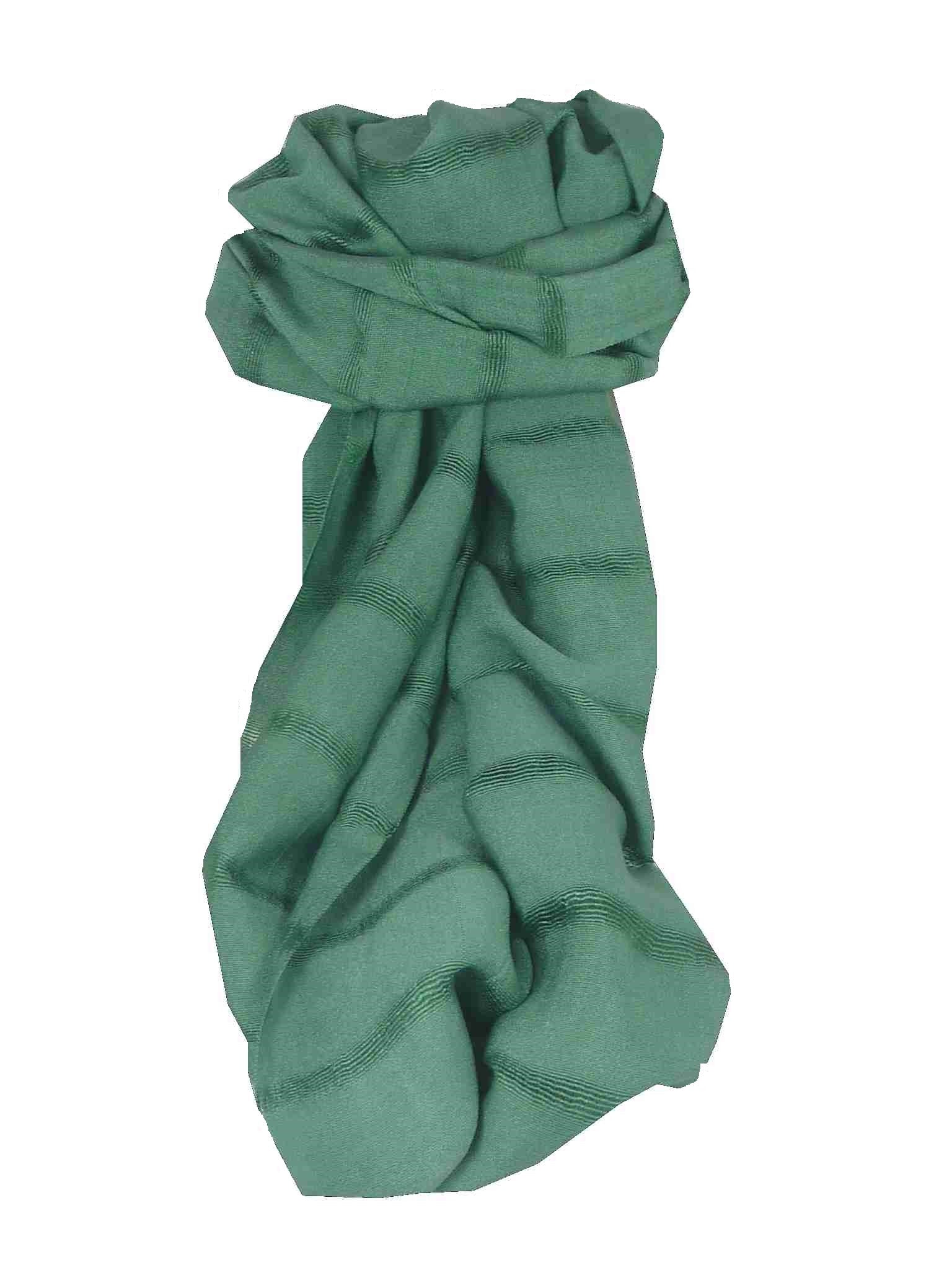 Vietnamese Long Silk Scarf Hue Weave Fern by Pashmina & Silk